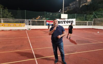 Načelnik Dragan Jurković otvorio Turnir Mjesnih zajednica Neum 2022